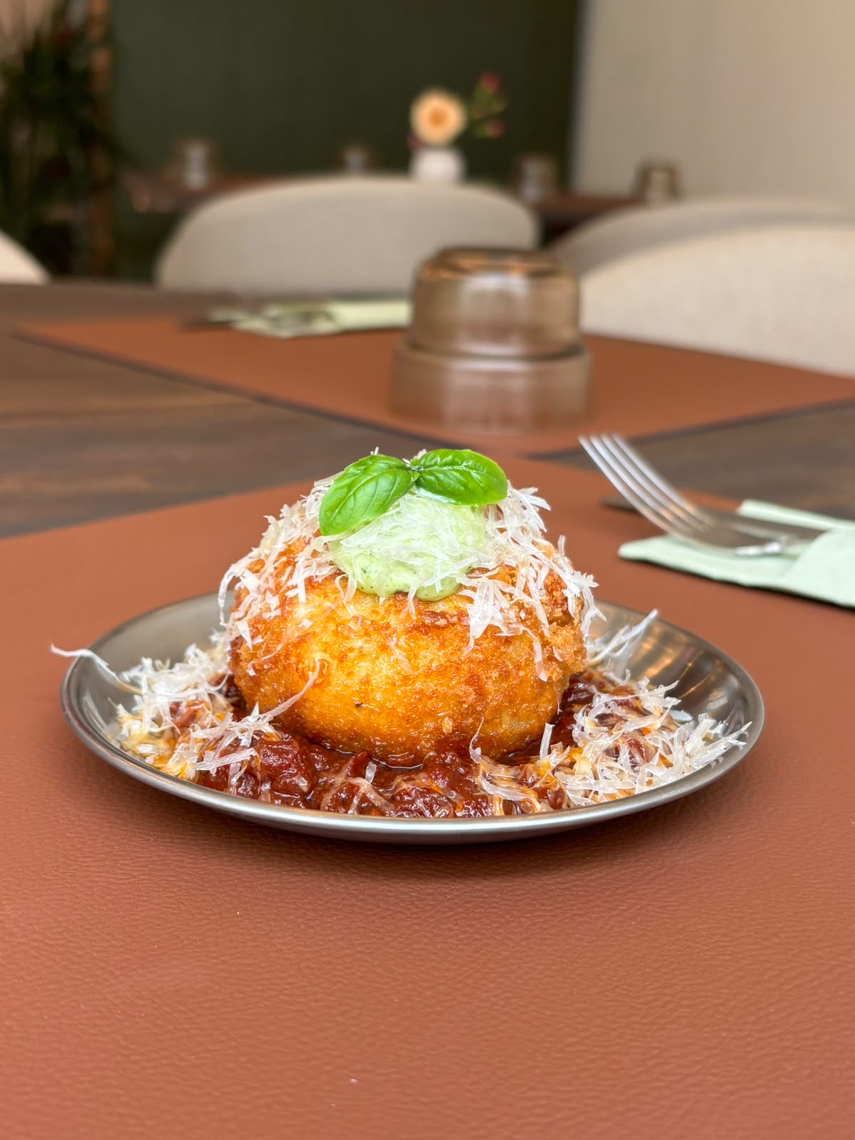 Burrata Arancin