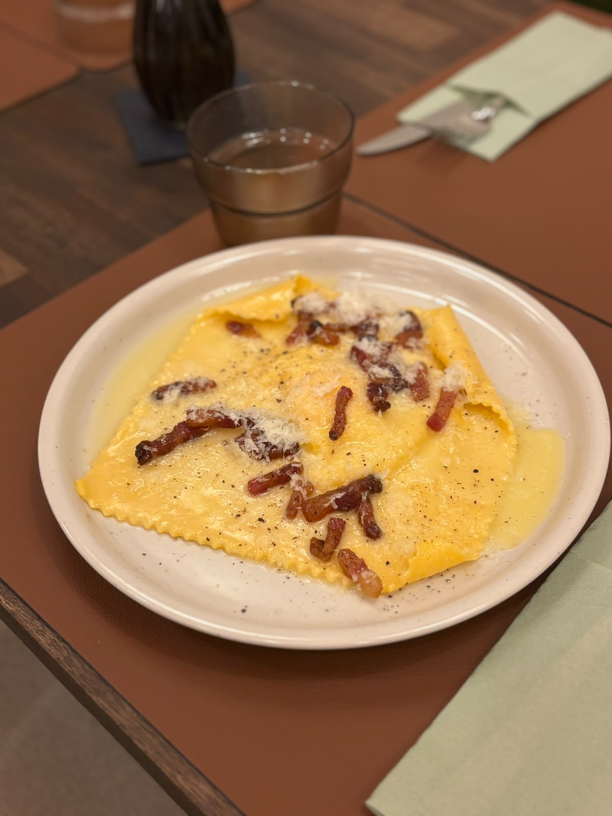 Mega Carbonara Raviol
