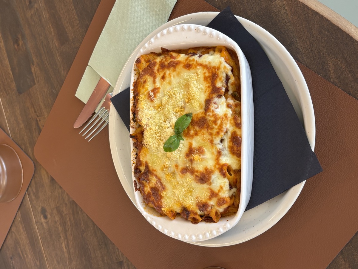 Pasta alla Parmigiana Melanzana